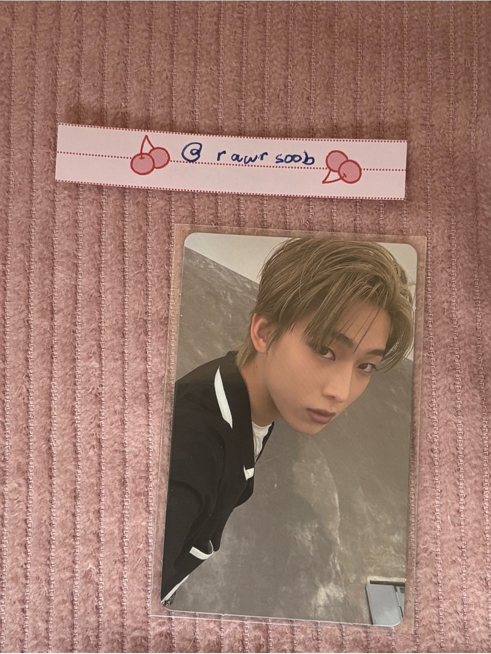 officially enhypen sunoo photocard